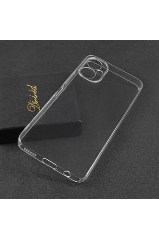 Tecno Camon 19 Neo İle Uyumlu Kılıf Şeffaf Kamera Korumalı Esnek Silikon Telefon Kılıfı Kapak