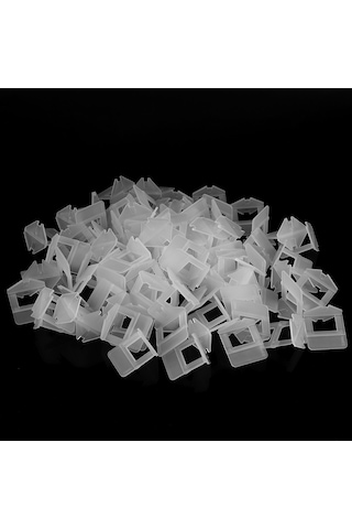 Yunboo 100 Adet 2.5mm Kaliteli Plastik Faience Düzeltici Tabanı - Faience Aralığını Sabitler Ve Kaymayı Önler Diğer