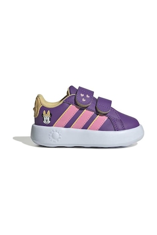 Adidas Disney Minnie Mouse Grand Court Bebek Mor Sneaker Mor