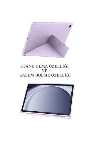 Galaxy Uyumlu A9 Plus 11 İnç X210 Uyumlu Tablet Kılıfı Tablet Kalemi Ve Ekran Koruyucu Set Tablet Kılıfı