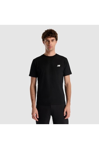 New Balance Erkek T-shirt Mnt1537-bk Siyah