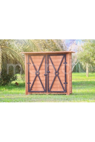 Mandumobilya “Mandu” Ahşap Bahçe Depolama Dolabı (Küçük) Diğer