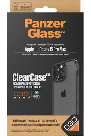 Apple Uyumlu iPhone 15 Pro Max Clearcase D3o Kapak