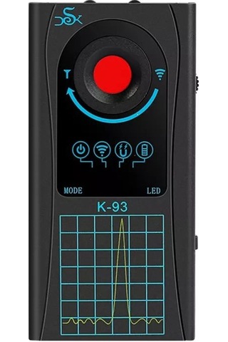 Sones K93 Sinyal Dedektörü Gps Konum Belirleme Kamerası Gizlice Fotoğraf Çekmeyi Önleyici Dedektörü