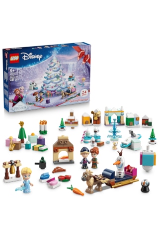 LEGO® ǀ Disney Karlar Ülkesi 2025 Yılbaşı Takvimi 43273 - 5 Yaş ve Üzeri Prenses Seven Çocuklar için Yaratıcı Oyuncak Yapım Seti (231P)