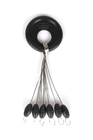 Ebitda Balıkçılar İçin Esnek Kauçuk Lastik Durdurucular - 6'lı Set, Uygun Tüm Balıkçılık Alanları İçin