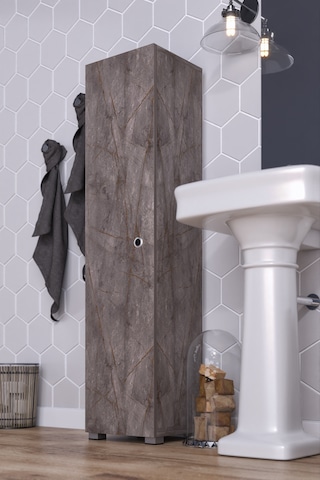 Saltık Banyo Antre Balkon Mutfak Dolabı Kiler Gri