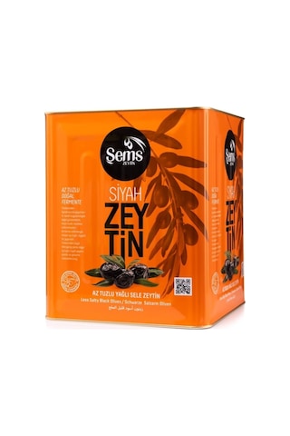 Şems Zeytin 10 Kg Teneke 321-350 Xs Süper Iri
