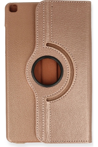 Newface - 715 - Samsung Galaxy Uyumlu T290 Tab A 8 Kılıf 360 Tablet Deri Kılıf - - Zero-hls - Rose Gold