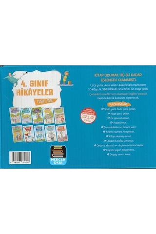 4. Sınıf Hikayeler Okuma Seti 10 Kitap, Soru Kitapçığı İlaveli...