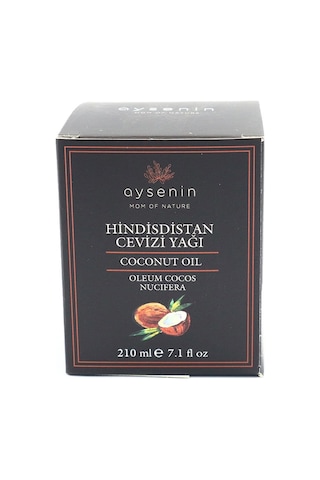 Aysenin  Hindistan Cevizi Yağı / Coconut Oil 210  ML.