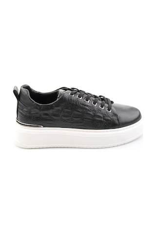 Bambi Kahve Hakiki Deri Erkek Sneaker E01398071043 Kahve
