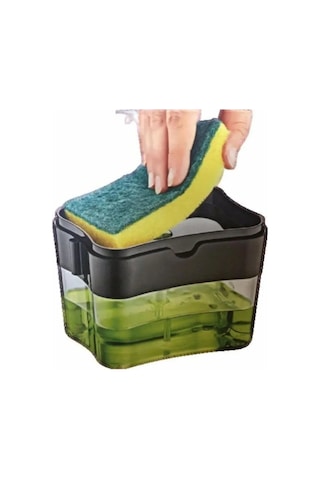 Süngerli Sıvı Deterjan Dispenseri Ak627
