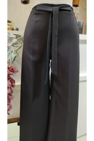 Alisma Moda Bol Paça Kadın Pantolon Siyah