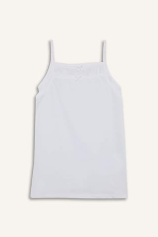 Defacto Kız Çocuk 2li Atlet E2564a825auwt34 Beyaz