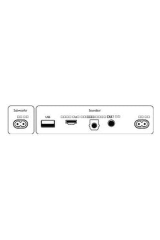 Phılıps 2.1 Kanallı Subwoofer Özellikli Kablosuz Soundbar Siyah