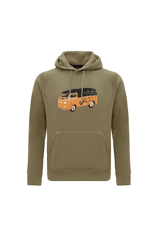 Routefield Routefıeld Hunch Erkek Sweatshırt Haki