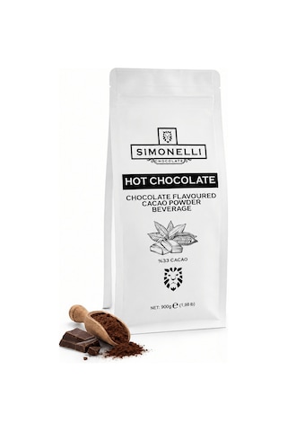Simonelli Klasik Çikolata Aromalı Toz Sıcak Çikolata 900 G