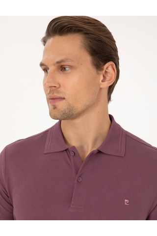 Pierre Cardin Erkek Mor Tişört Basic 50325323-vr038 Mor