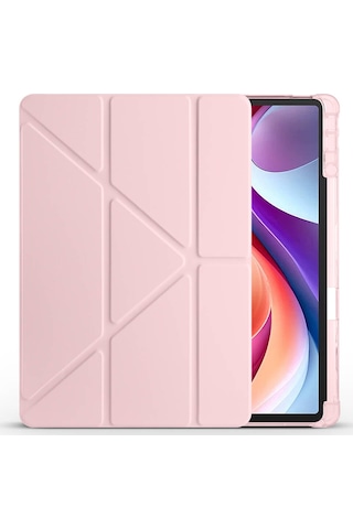 Lenovo M11 Tb-330fu 11inç 2024 Kılıf Kalem Bölmeli Trifolding Case