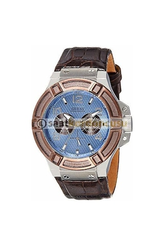 Guess W0040g10 Uyumlu Kahverenk Deri Kordon