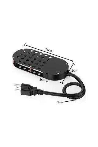 Ximistore9 Kışlık Dış Mekan Otomatik Sıcaklık Kontrolü 250w Kuyruk Su Isıtıcı Ve Buz Çözücü - Amerika Standardı 5 Fit Kablo