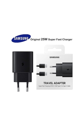 Samsung Galaxy Uyumlu A71 5G Hızlı Şarj Aleti 25W Type-C Çıkışlı Şarj Cihazı