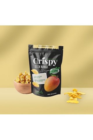 Dondurularak Kurutulmuş Mango Dilimleri 20 Gram 2'li Paket