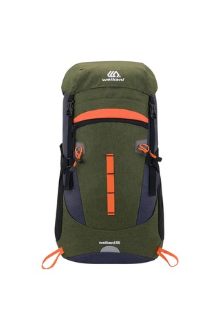 Neevoyu 50l Yeşil Outdoor Sırt Çantası - Su Geçirmez Oxford Kumaş, Rafinerli Bölmeler, Konforlu Omuz Askıları İle Bisiklet, Dağcılık, Yürüyüş Yeşil