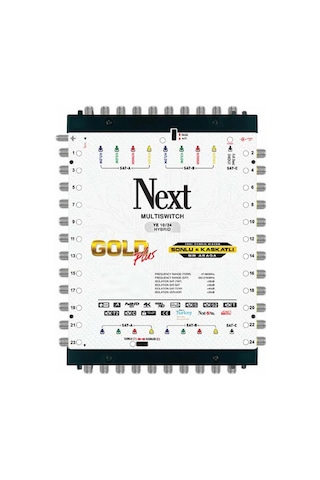 Next YE-10/24 Hybrid Uydu Santral Sonlu Kaskatlı Multiswitch Next YE-10/24 Hybrid Uydu Santral Sonlu Kaskatlı Multiswitch