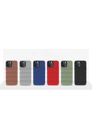 Apple Uyumlu iPhone 13 Pro Max Kılıf Zore Kasis Kapak-Açık Yeşil