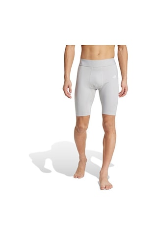 Adidas Techfıt Shrt Tıght M Erkek Antrenman Kısa Tayt Jm0645 Gri