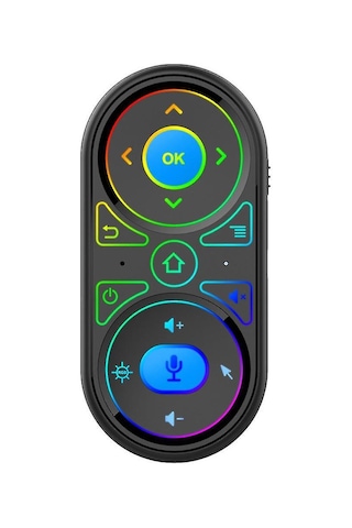 Sesli Uzaktan Kumanda 2.4g Kablosuz Hava Faresi Jiroskop Kontrol