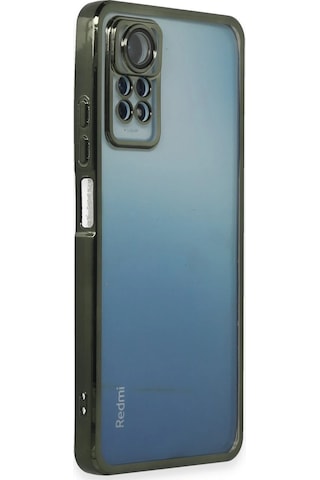 Newface Xiaomi Redmi Note 12 Pro 4g Kılıf Razer Lensli Silikon Semeglbl - 3 - Yeşil