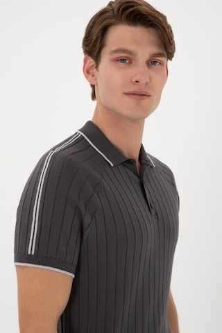 U.S. Polo Assn. Erkek Slim Fit Bisiklet Yaka Antrasit Tişört 50306481-VR006