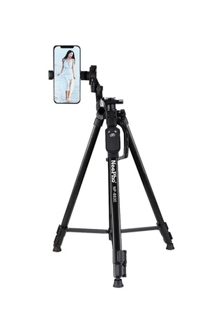 Tripod Bluetooth Kumandalı Şarjlı Kalın Sağlam Aliminyum Kalın Gövdeli Profesyonel Telefon Tutucu Çantalı 150 C Diğer
