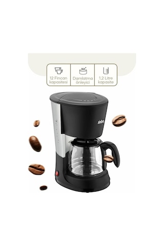 Sinbo 2'si 1 Arada Filtre Kahve Ve Çay Demleme Makinesi Diğer
