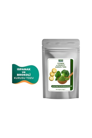 Ispanak Ve Brokoli Kurusu Tozu 90 Gram