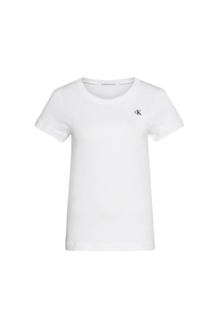 Calvin Klein Kadın Tişört-j20j212883 Beyaz