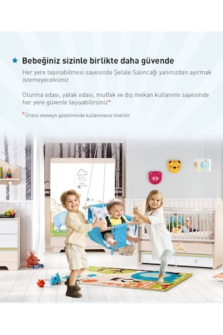 Holmen Kırmızı Şelale Bebek Salıncak 7695109211108