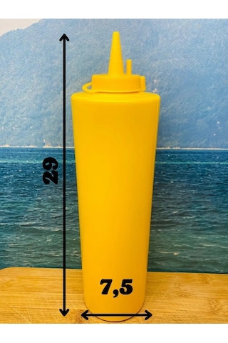 Perfect Shop Salata Sosu Kabı Plastik. Sos Şişesi. 136746930 Gri