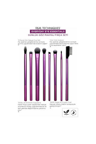 Real Techniques Everyday Eye Essentials Göz Makyaj Seti
