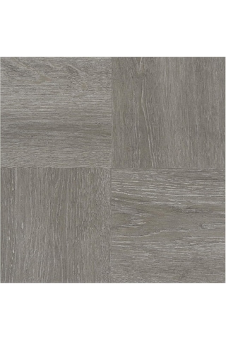 Kendinden Yapışkanlı Yer Karosu 45 - 30 48 Cm X 30 48 Cm Kömür Grisi Ahşap - Soyma Ve Çubuk Mutfak Yemek Odası Y