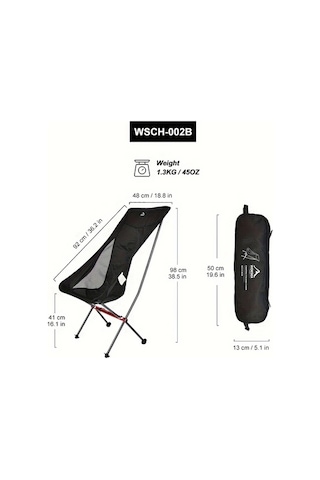 Dashanshop Ergonomik Alüminyum Katlanır Sandalye Büyük Hafif Taşınabilir Dayanıklı Kamp Plaj Piknik Seyahat Altın