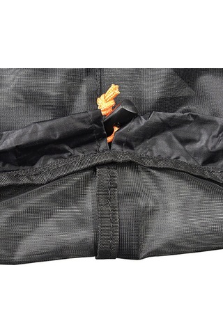 Luckstone Boyut L Seyahat Kamp Kaynağı Ipli Örgü Çamaşır Saklama Çantası Balık Ağı Kolay Katlanır Organizatör - Siyah/Yeşil