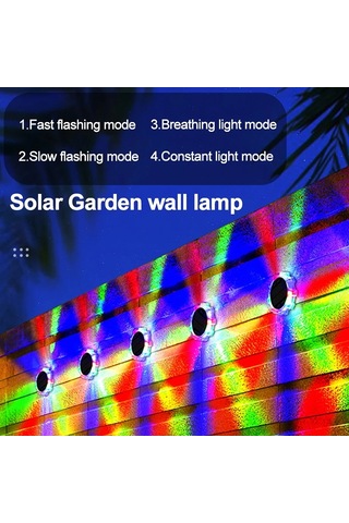 Cbtx Dsl188 2 Adet Hareket Sensörlü Güneş Enerjili Bahçe Zemin Işığı, Rgb Işıklı Diğer
