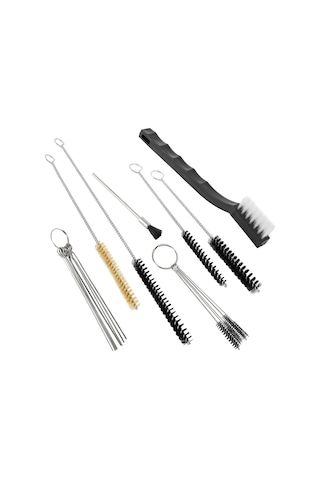 Samdoo 21 Parçalı Çok Amaçlı Hava Fırçası Temizleme Seti - Metal Ve Naylon Fırçalar İle Nozul Temizleme Kiti