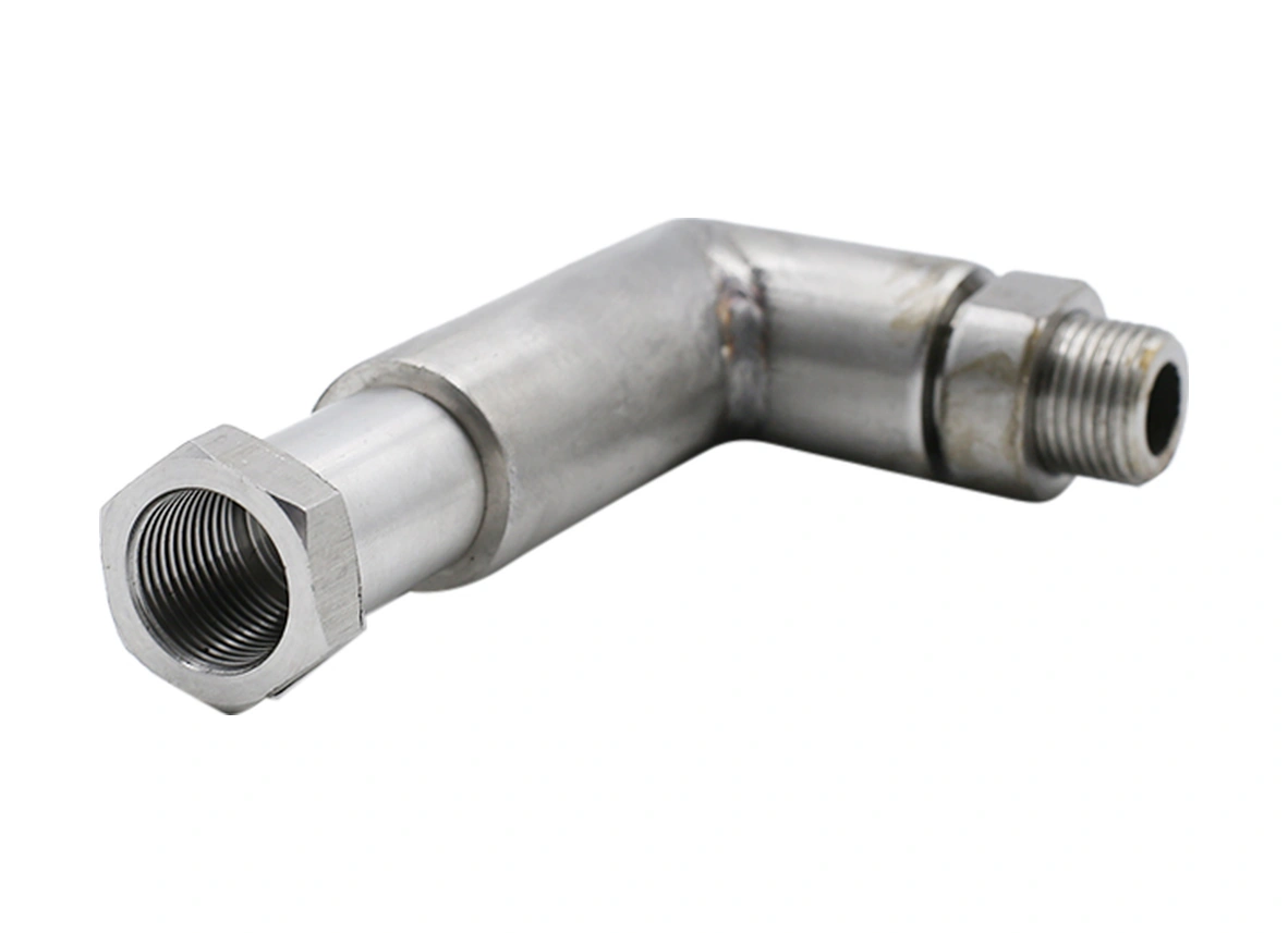 Moveevo Çelikten Zinc Kaplı 90 Derece Oksijen Sensörü Uzatıcı Bağlantı Parçası 1320-o2-extender
