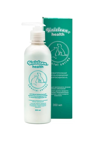 Uniclean Klorheksidinli Antibakteriyel Şampuan Köpekler İçin 350ml 232807095