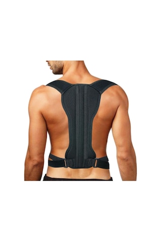Kamburluk Önleyici Yeni Model Balenli Spor Dik Duruş Korsesi Bel Omuz Sırt Kemeri Aparatı